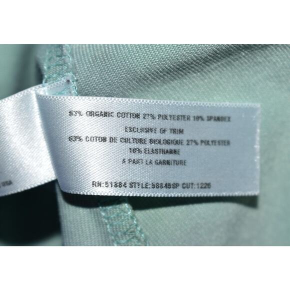 A8 Auth PATAGONIA Aqua Motif Stretch Organic Cotton Blend Tank Dress Size XS - Picture 8 of 8